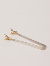 Reindeer Brass And Steel Tongs - Fleck