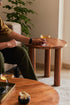 Skog solid wood side table for living room
