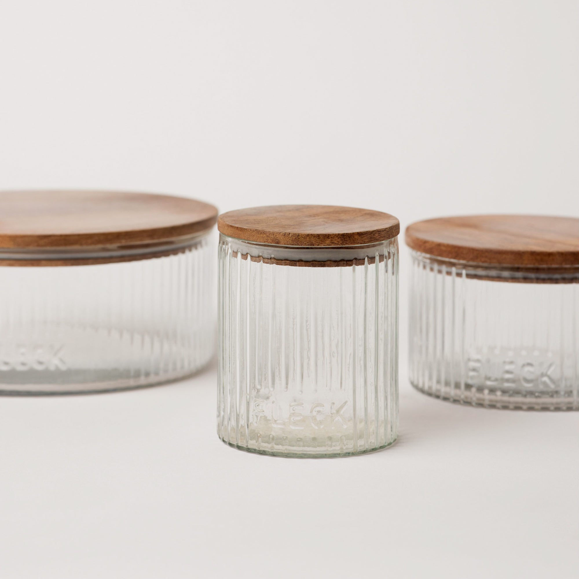 Small glass jar for spices