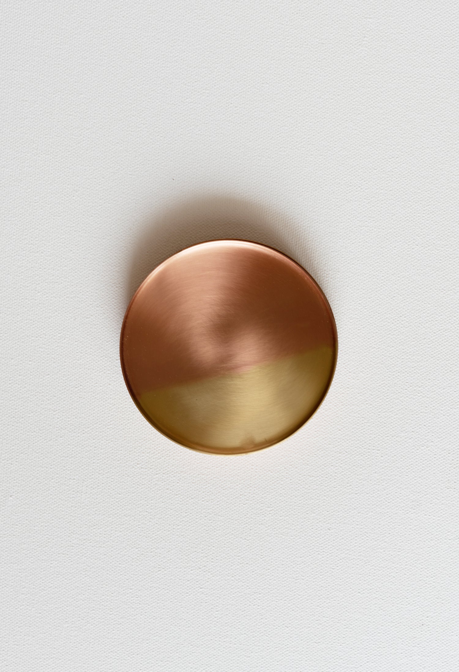 Two tone Brass Coasters copper & brass