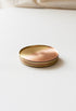 Two tone copper & brass coasters - Fleck