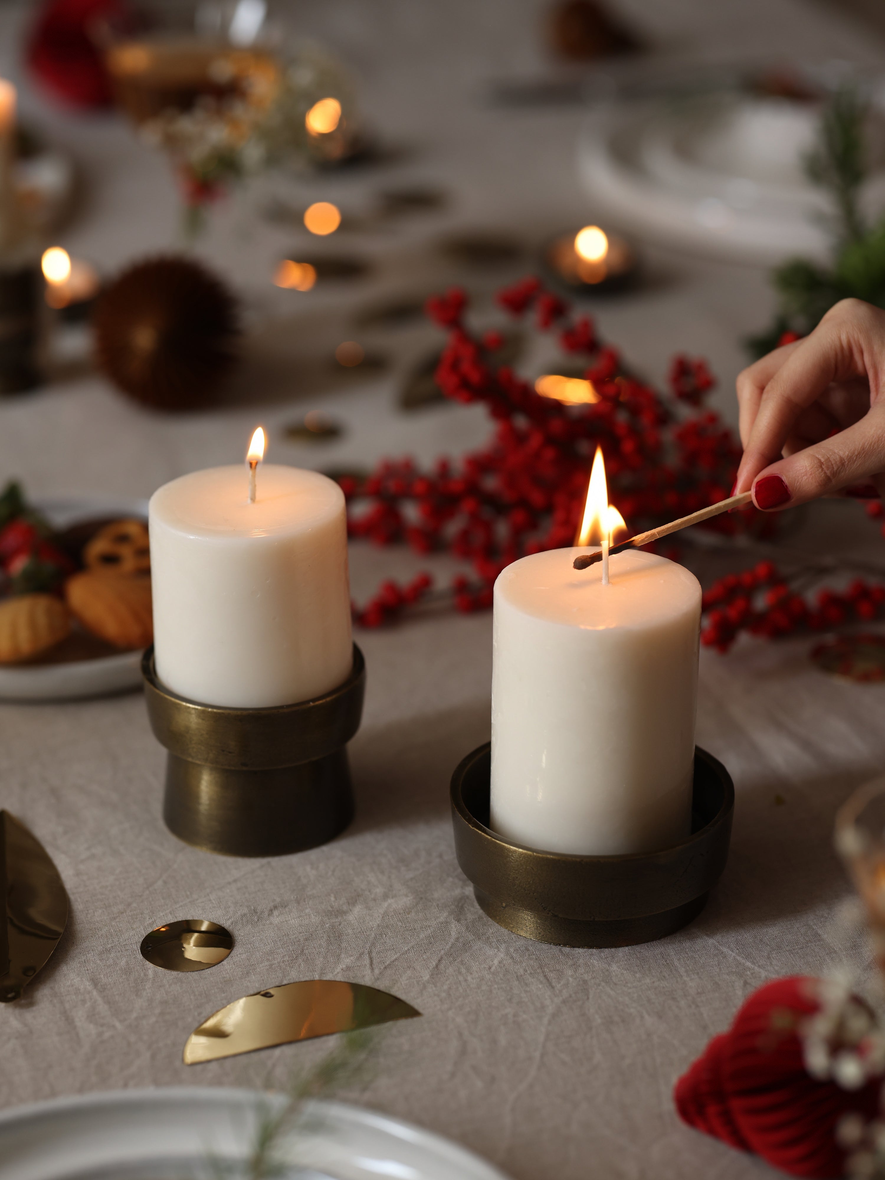 Umbra Pillar Candle Holders for home decor.