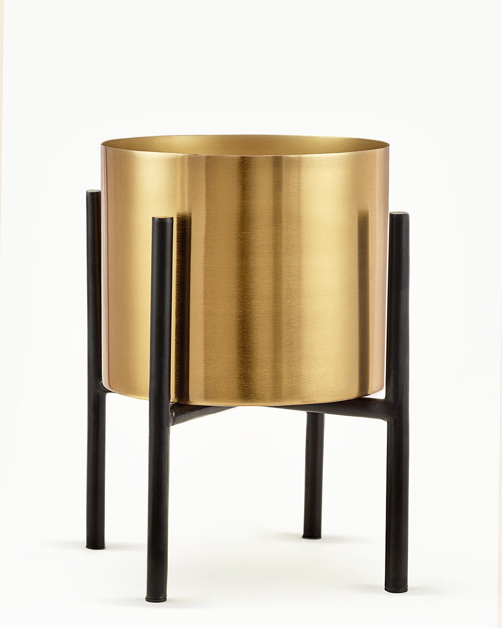 Golden Planter for plants.