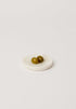 White Marble Dipping Bowls - Fleck