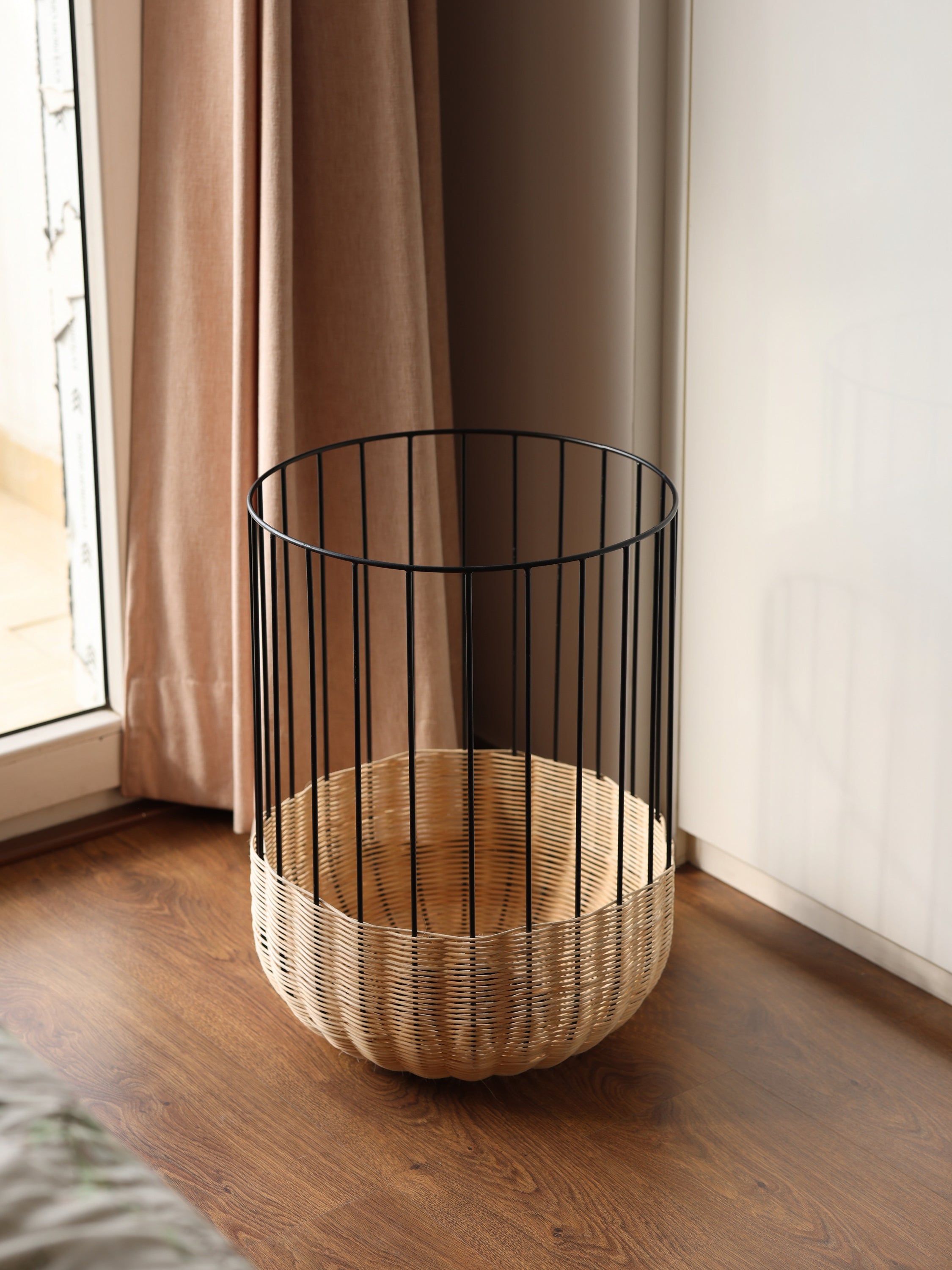 Cabo Natural Rattan Baskets - Fleck