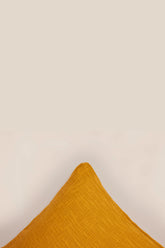 Amber Throw Pillow Cover with Piping - Fleck