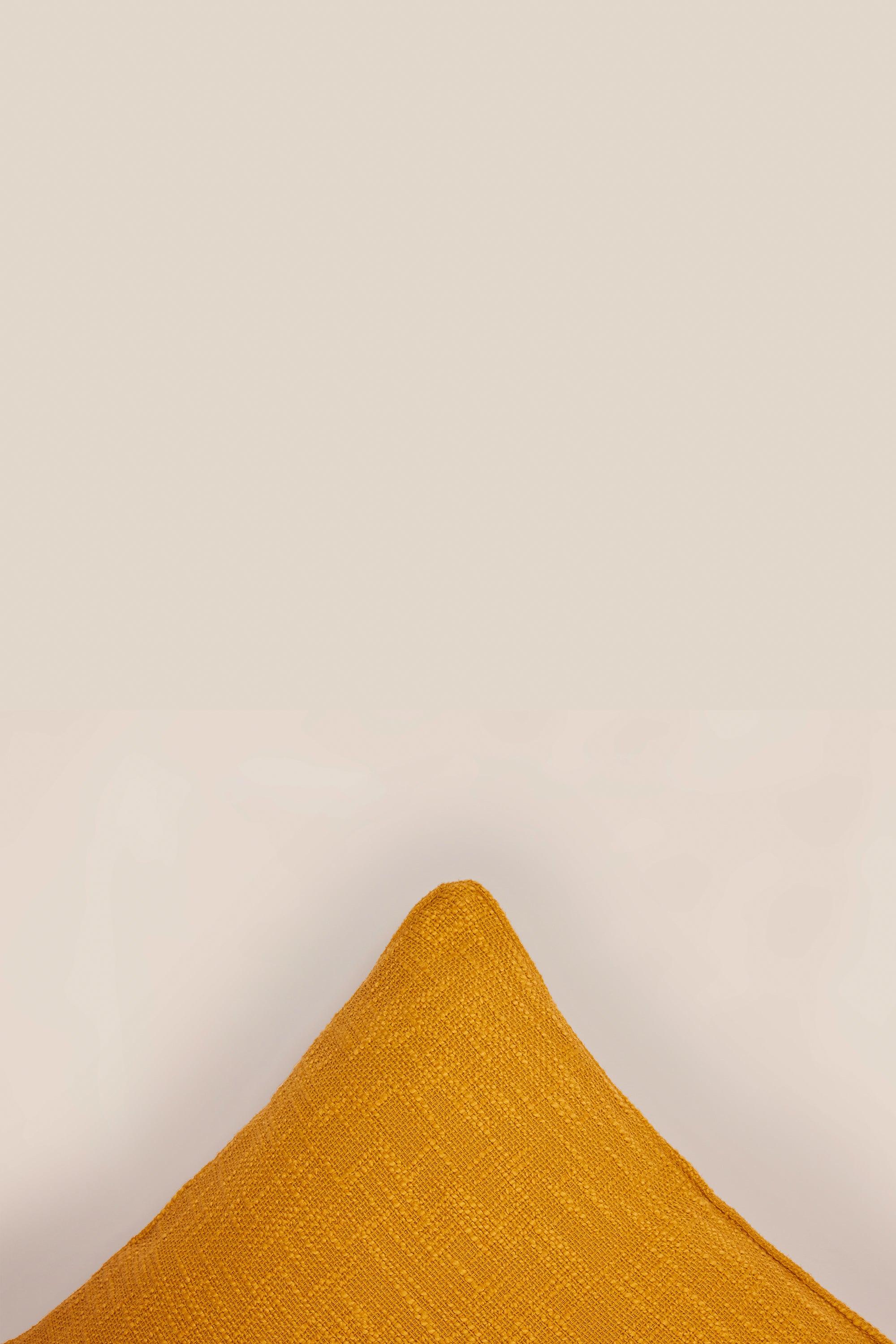 Amber Throw Pillow Cover with Piping - Fleck