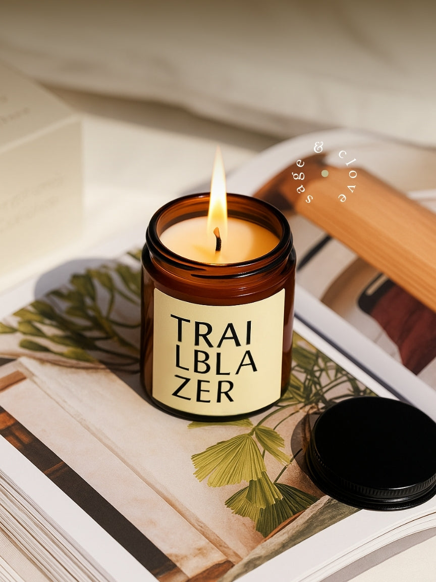 Trailblazer Candle | Clary Sage + Clove