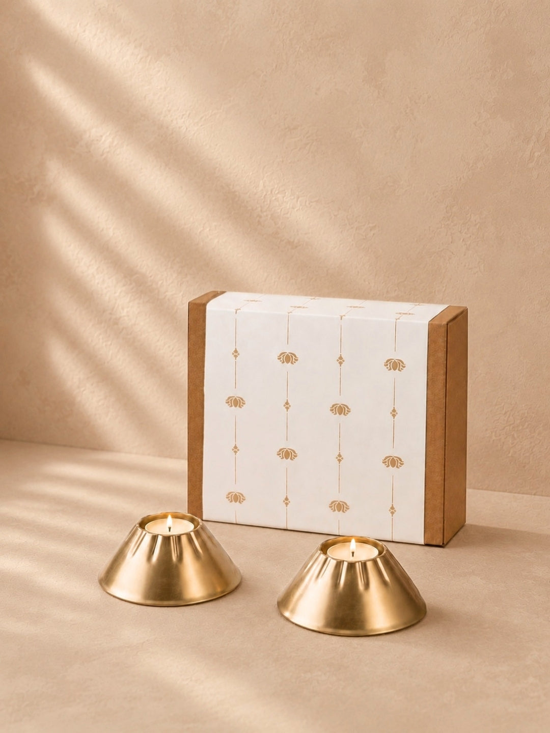 Fuji Tealight Holders, Set of 2