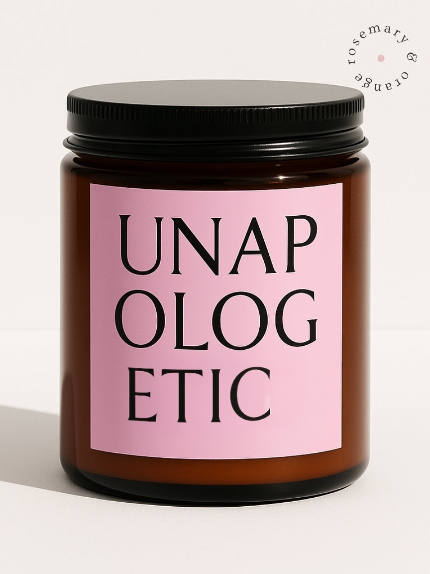 Unapologetic Candle | Rosemary + Orange
