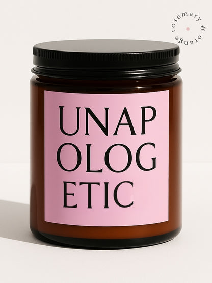Unapologetic Candle | Rosemary + Orange
