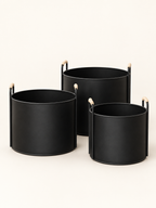 Black Dust Basket