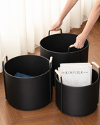 Black Dust Basket