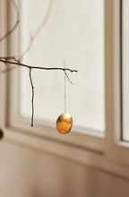 Brass Christmas Ornament Concave Circle