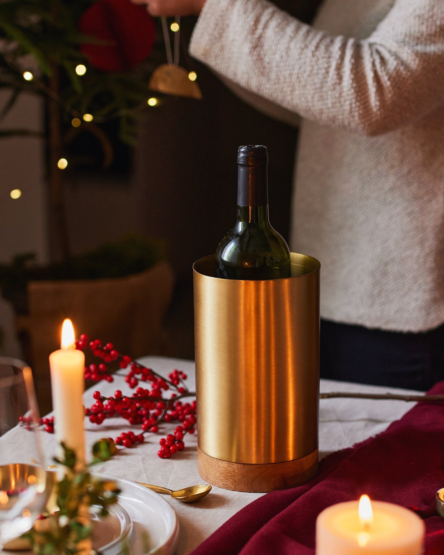 Brass Wine Chiller