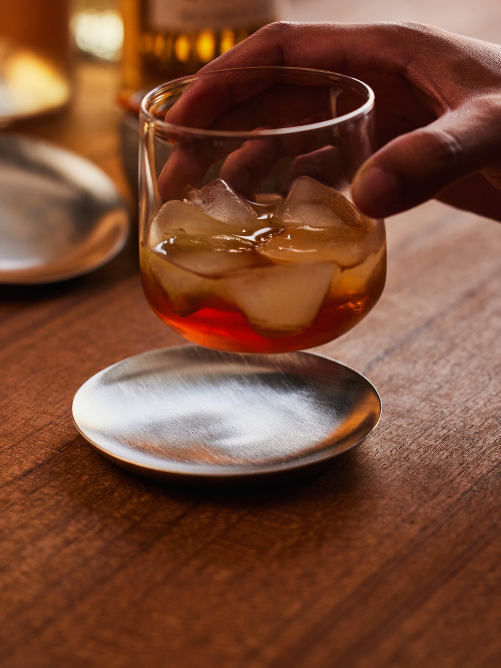 Coasters for coffee and drinks.