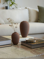 Bud vases, Mocha Mousse