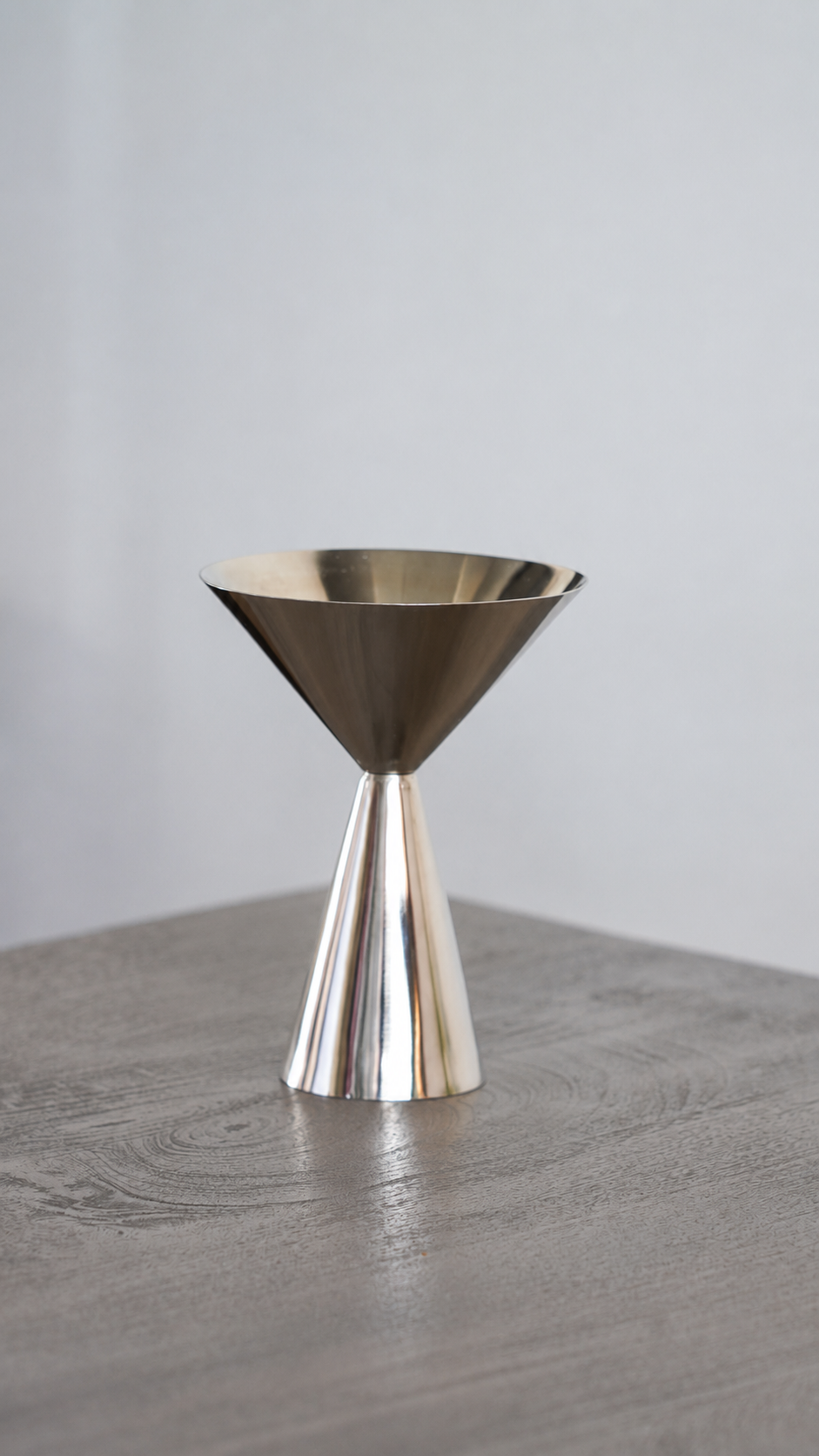 Fuji Stainless Steel Coupes, Set of 2, Tall