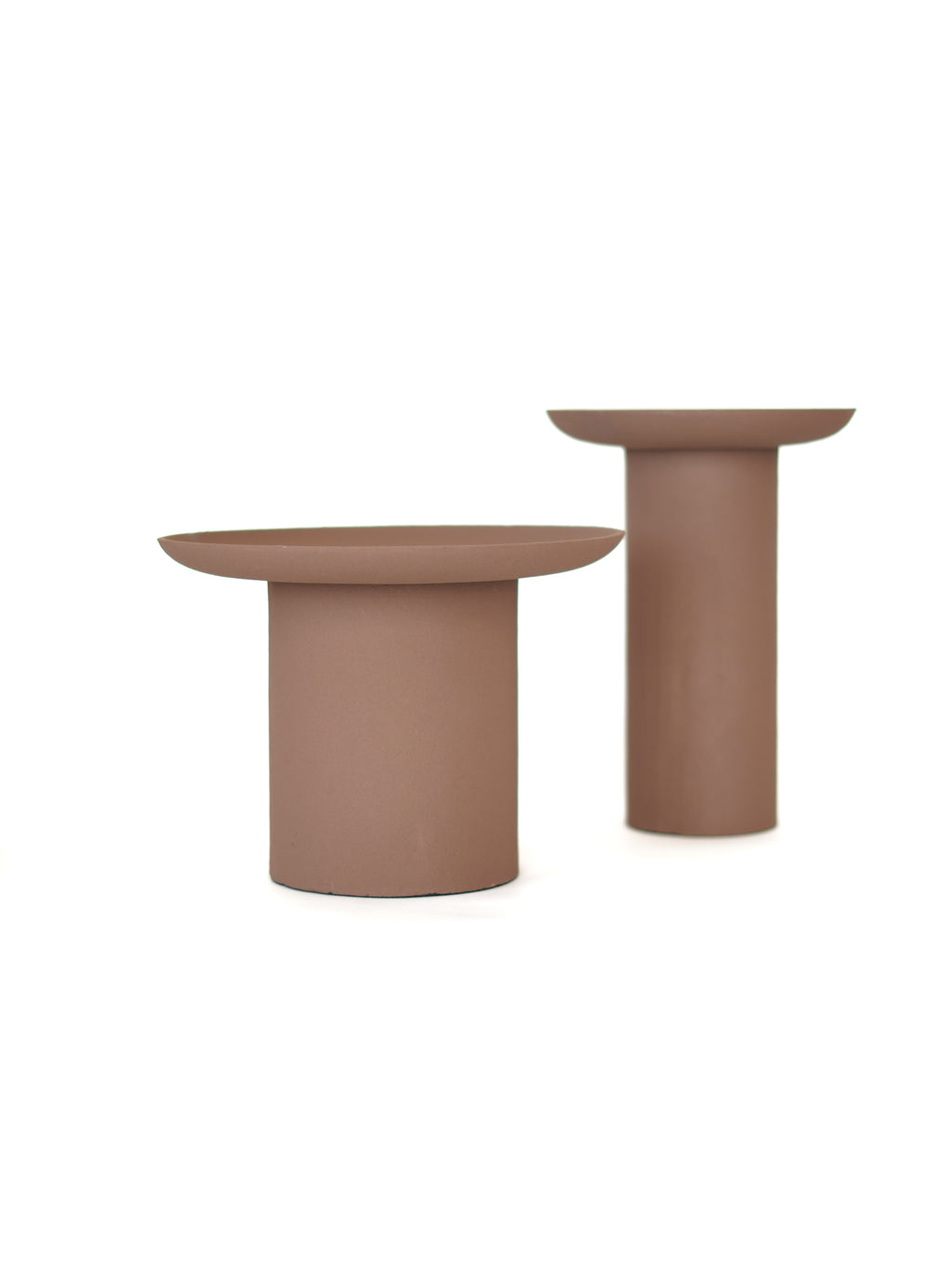 Cinnabari Vase, Stout, Mocha Mousse