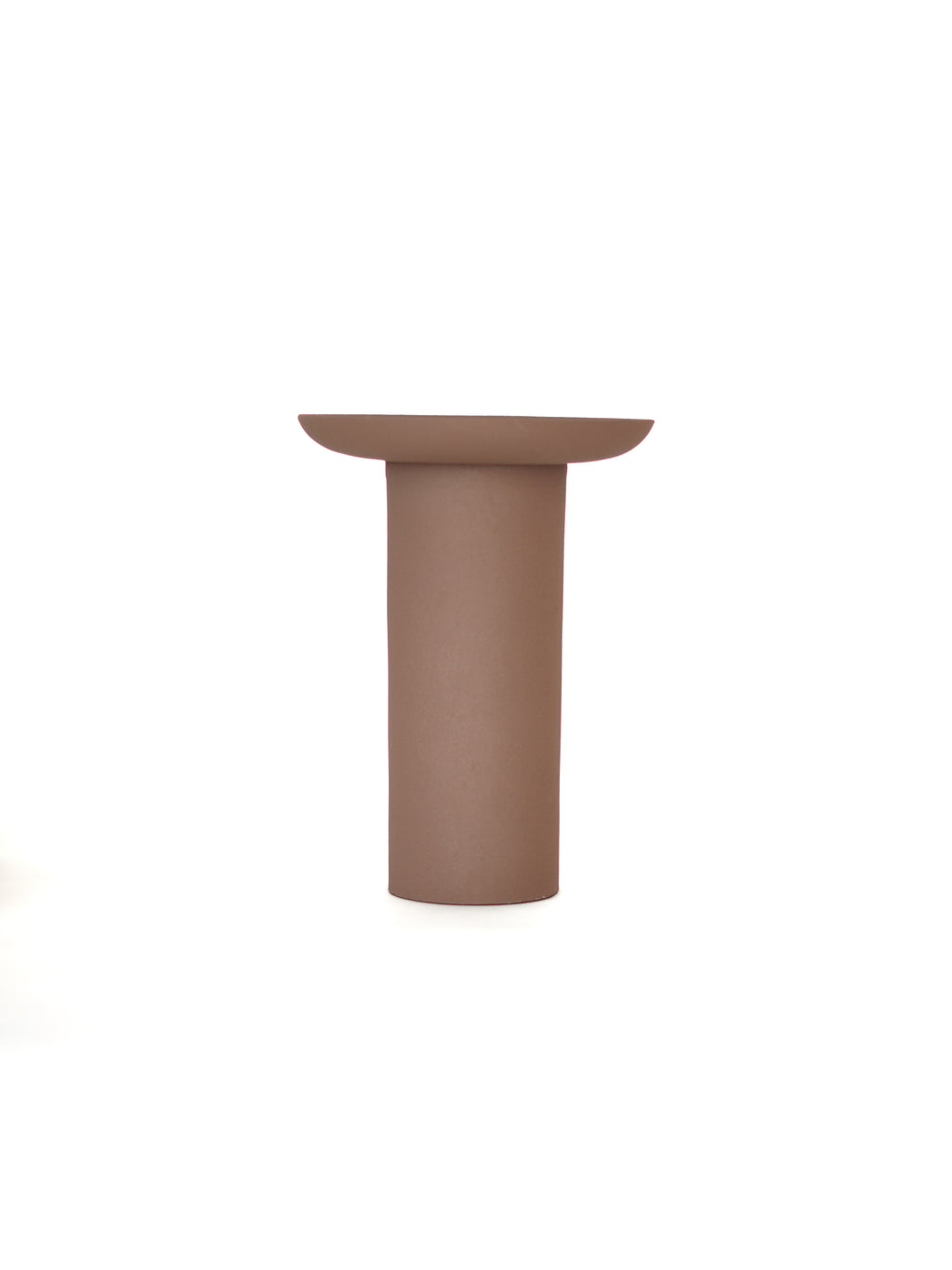 Cinnabari Vase, Tall, Mocha Mousse