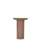 Cinnabari Vase, Tall, Mocha Mousse
