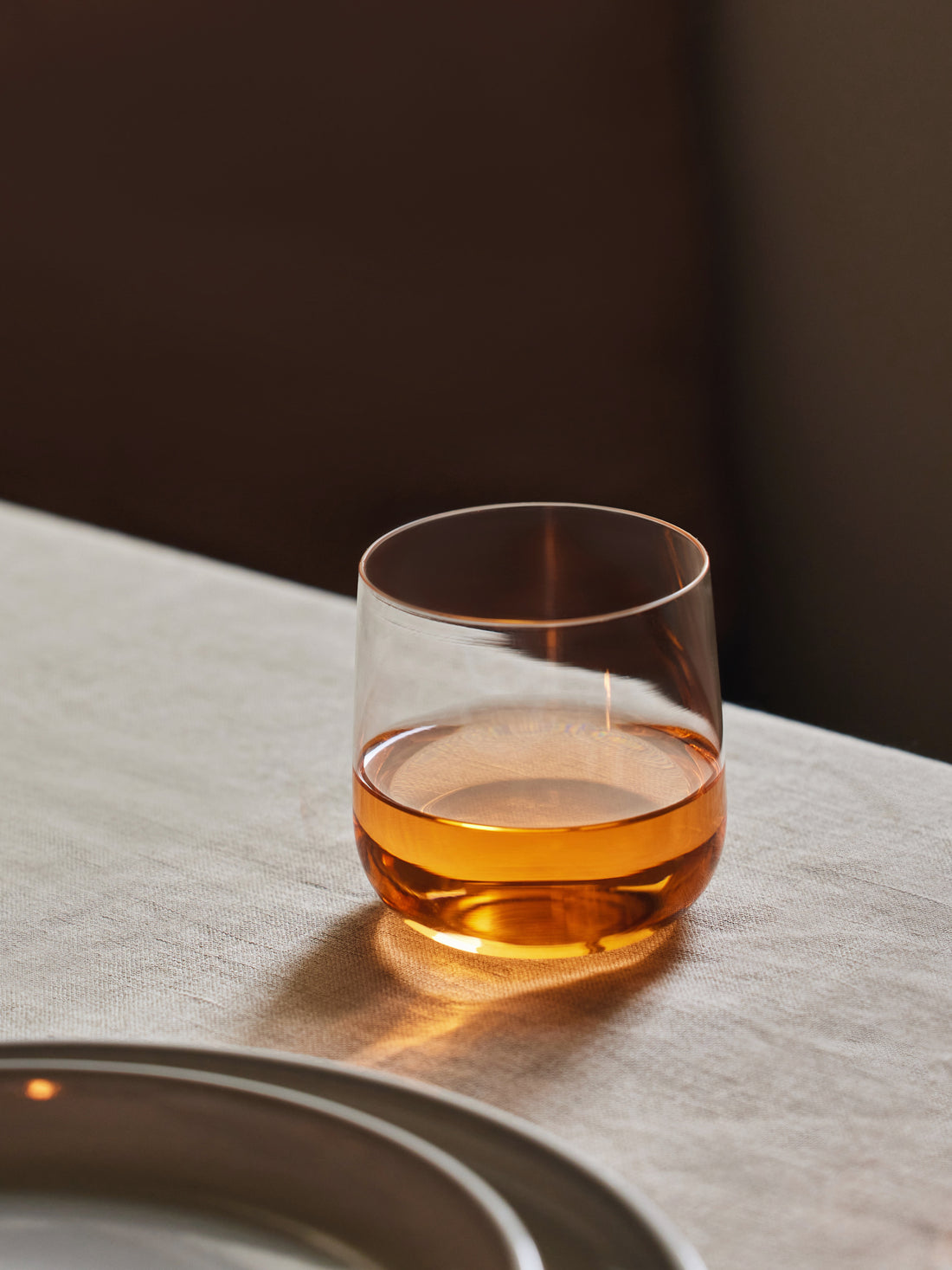 Cremini borosilicate short tumbler