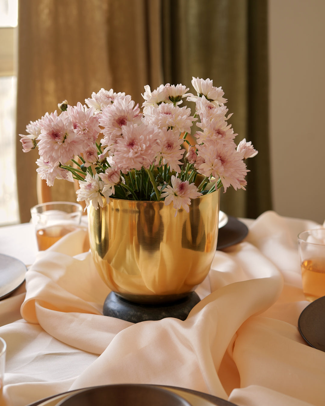 Heirloom Brass Planter