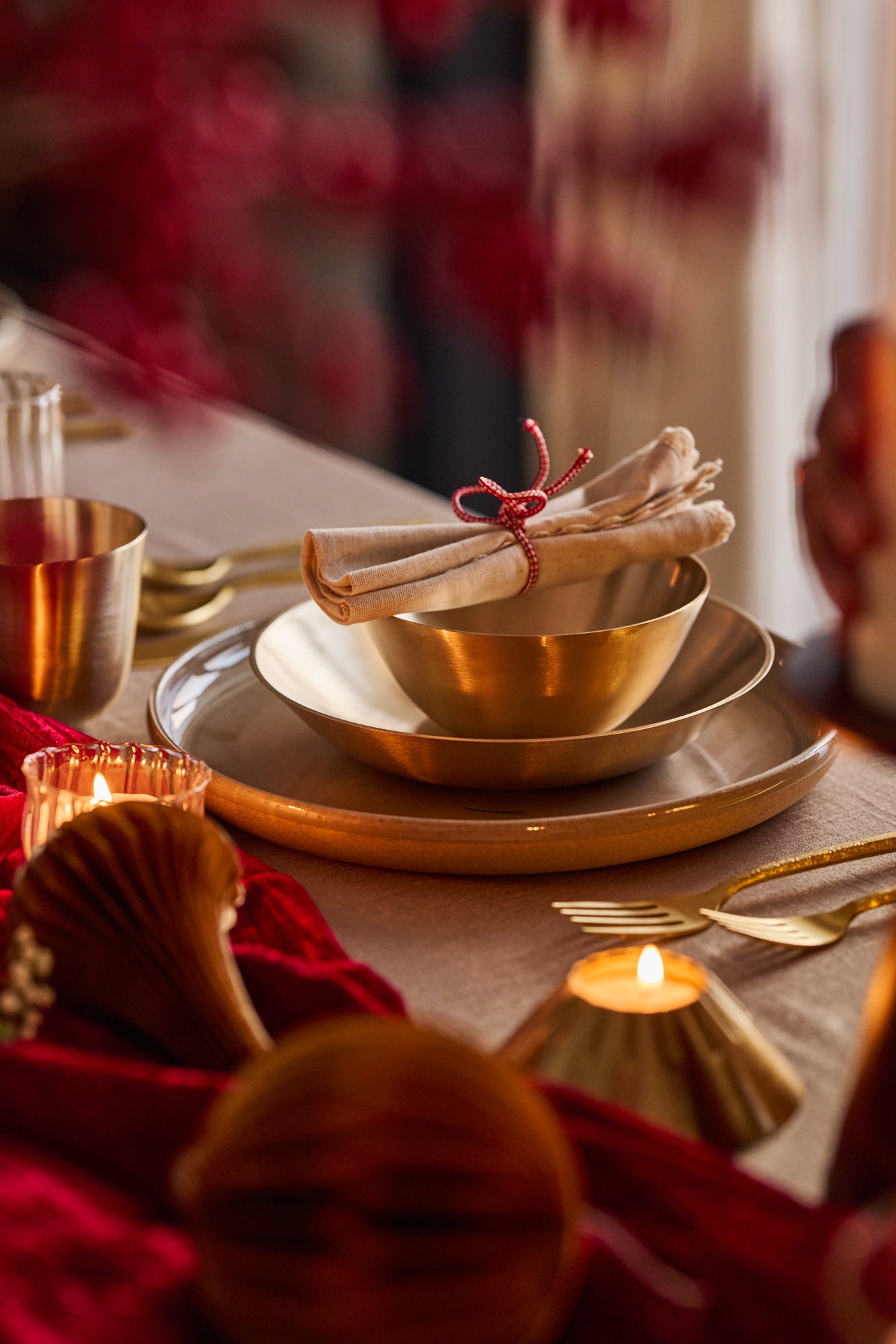 Solid brass bowls 