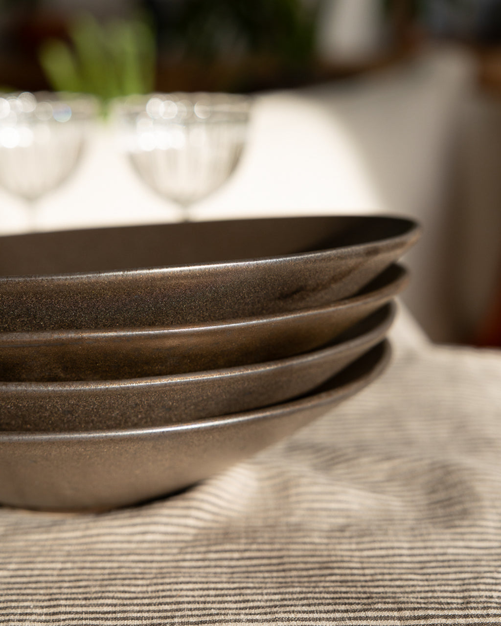 Fuji Ceramic Pasta Bowl, Set of 6