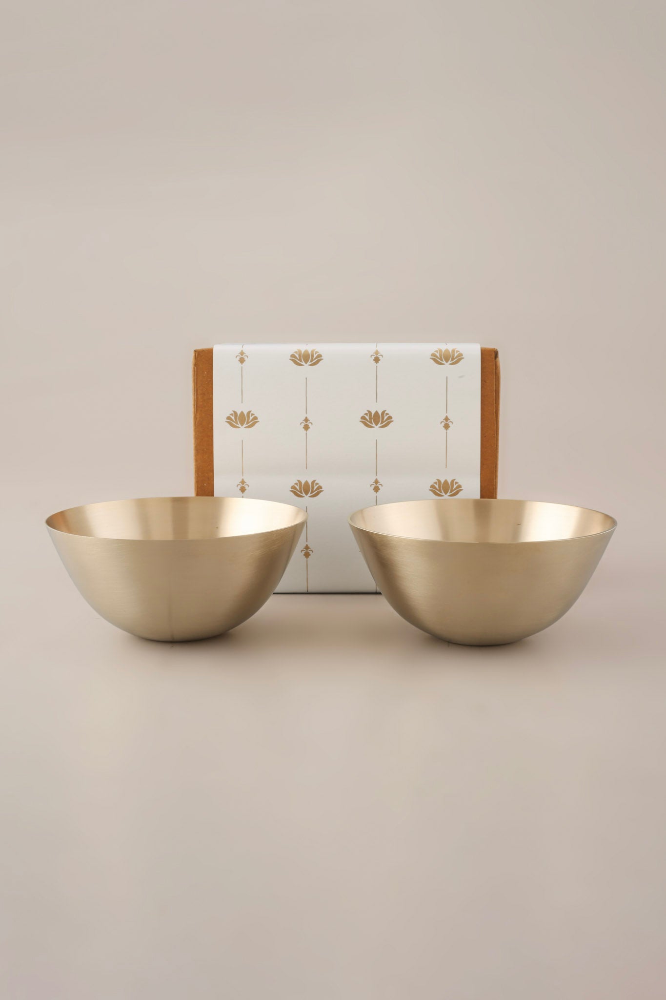 Fuji Brass Bowls, Set of 2