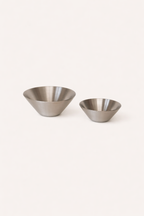 Fuji Stainless Steel Bowls, Set of 2