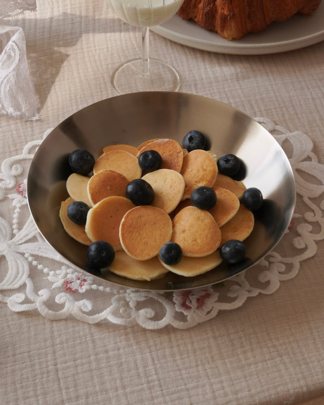 Fuji Stainless Steel Pasta Plate, Set of 2