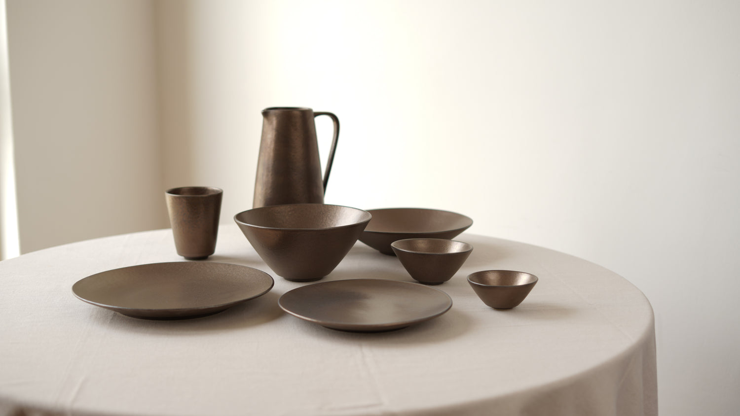 Fuji Ceramic Dip Bowl, Set of 2