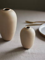 Bud Vases, Ivory