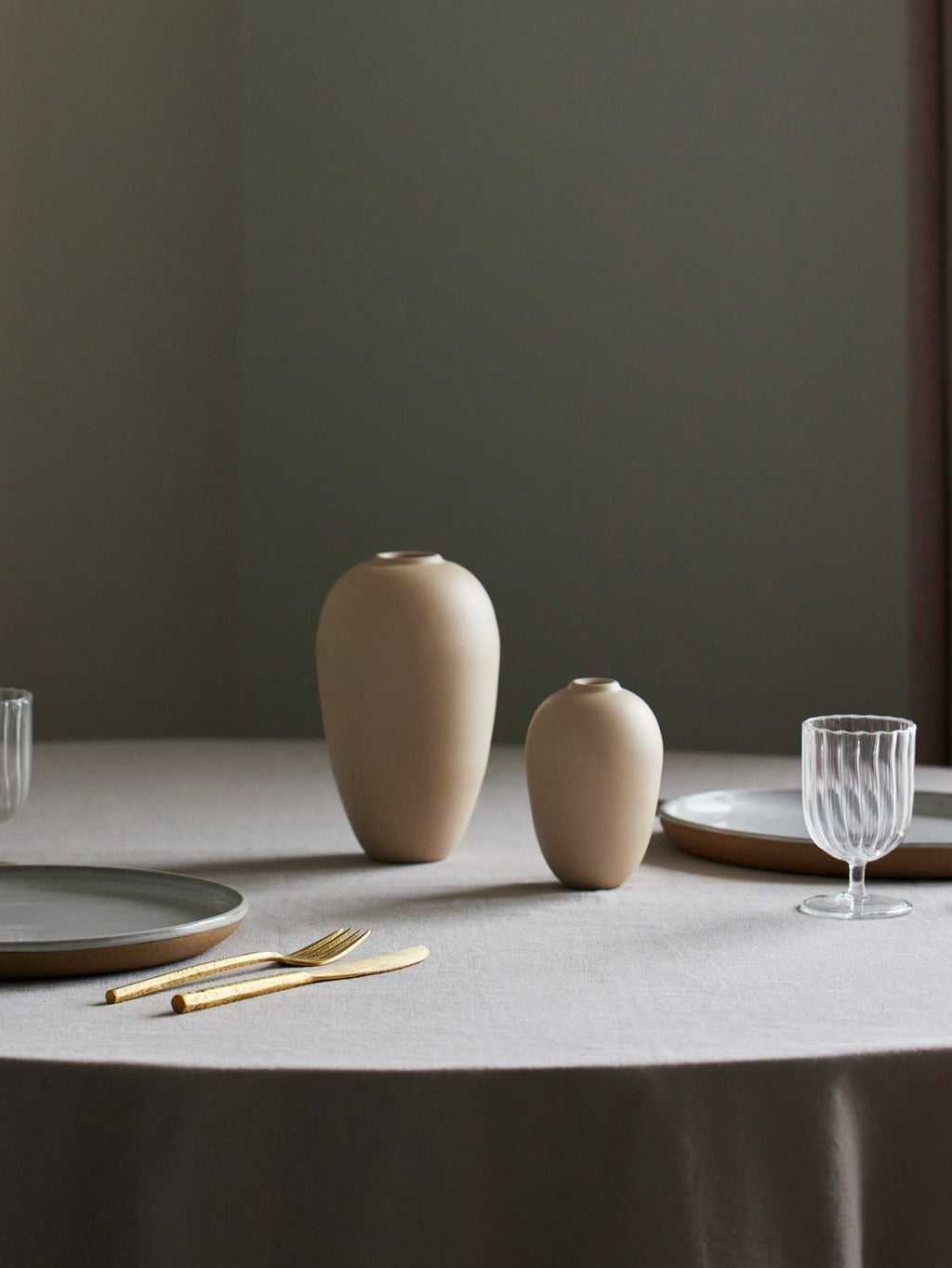 Bud Vases, Ivory