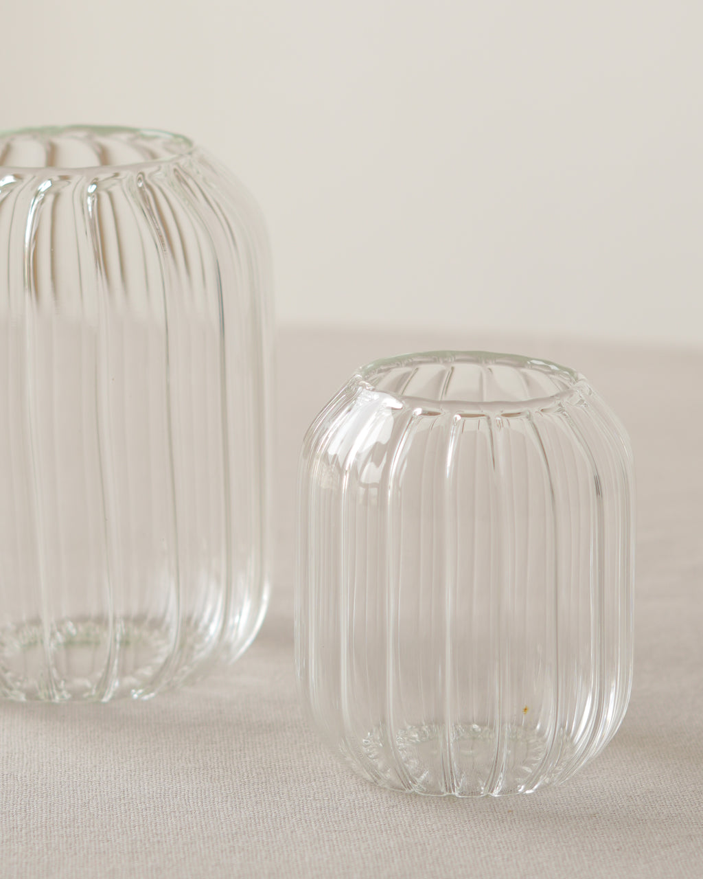 Kira Glass Round Bud Vase, Small