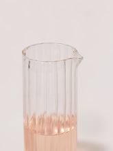 Borosilicate glass pitcher with a spout