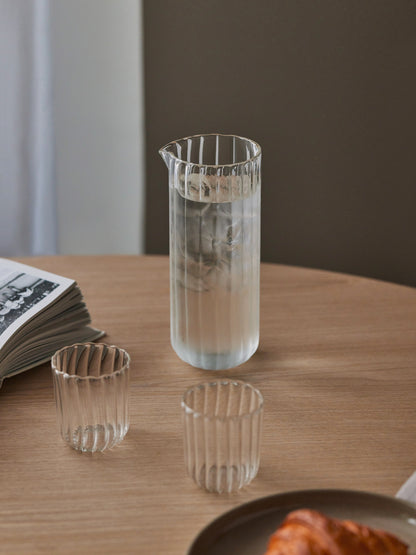 Borosilicate glass pitcher