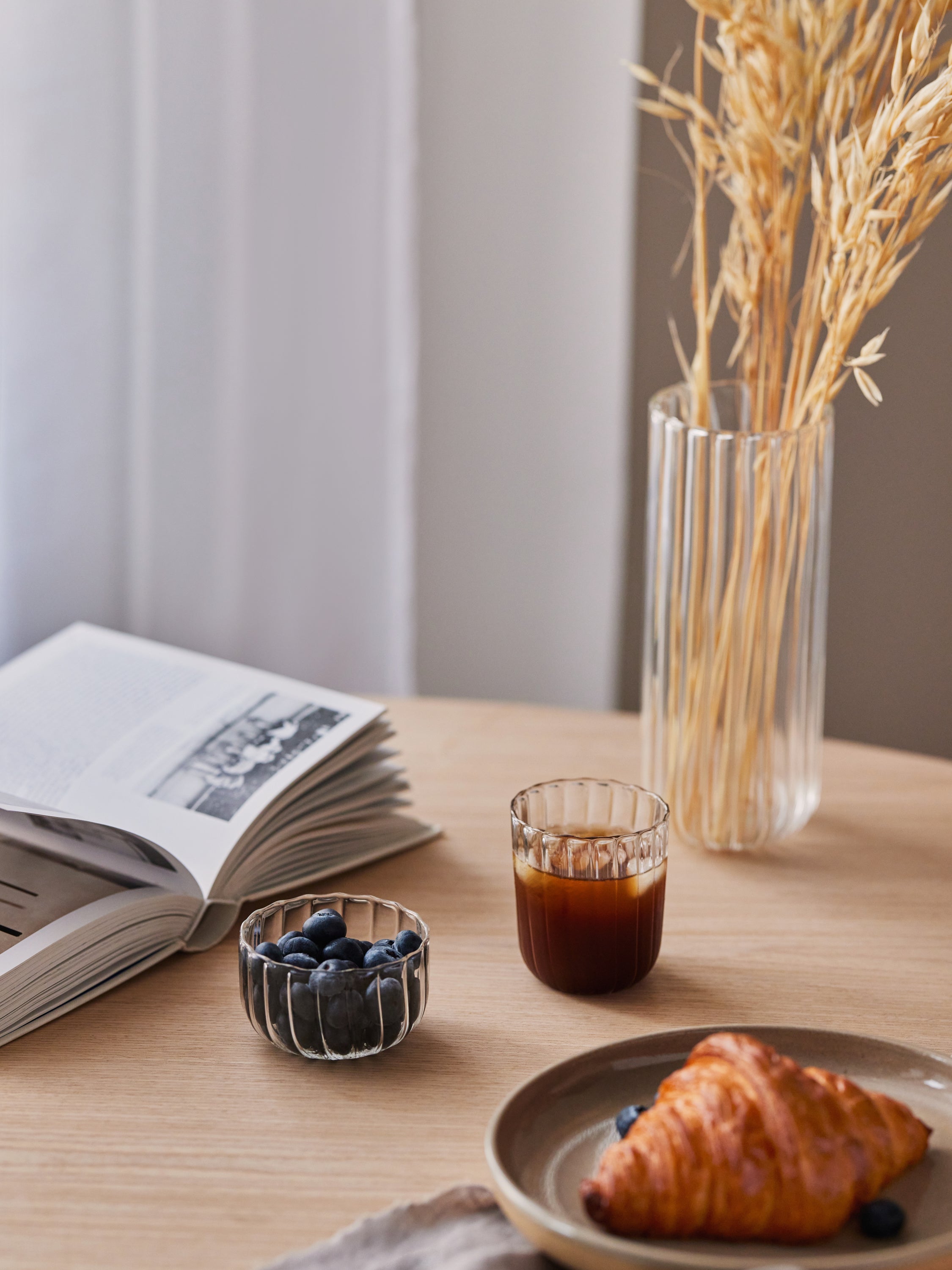 Small glass bowl for snacks