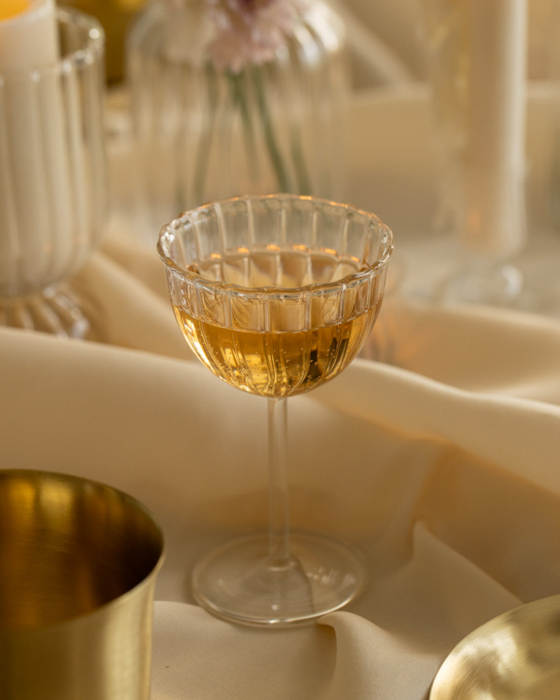 Kira Stemware Coupes, Set of 2