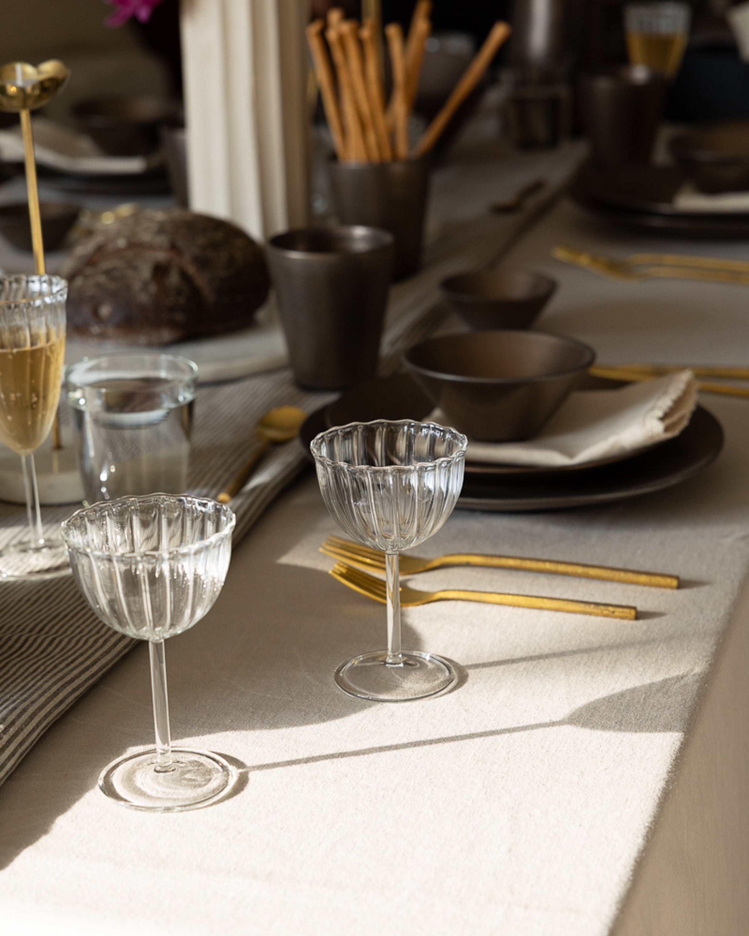 Kira Stemware Coupes, Set of 2