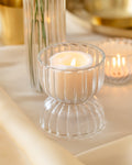 Kira Glass Candle Holder, Set of 2