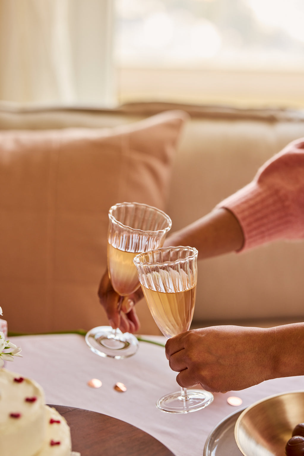 Kira Stemware Champagne Flutes