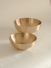 Luxe Kansa Serving Bowl set with 6 inch bowl in front