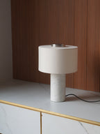 Column Table Lamp, Marble
