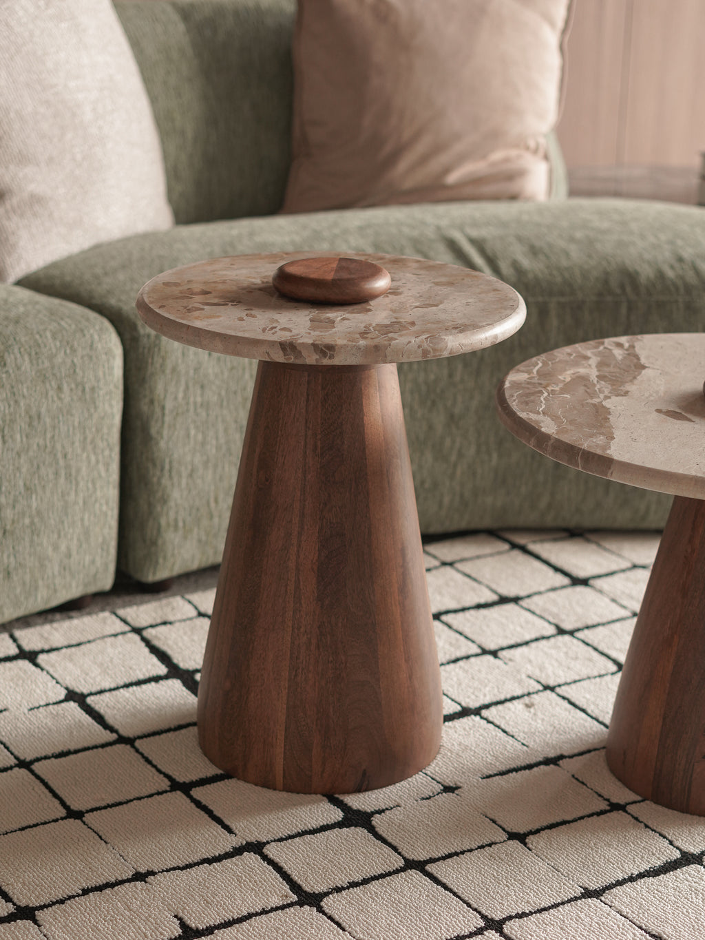 Shroom Tables- Set of 2