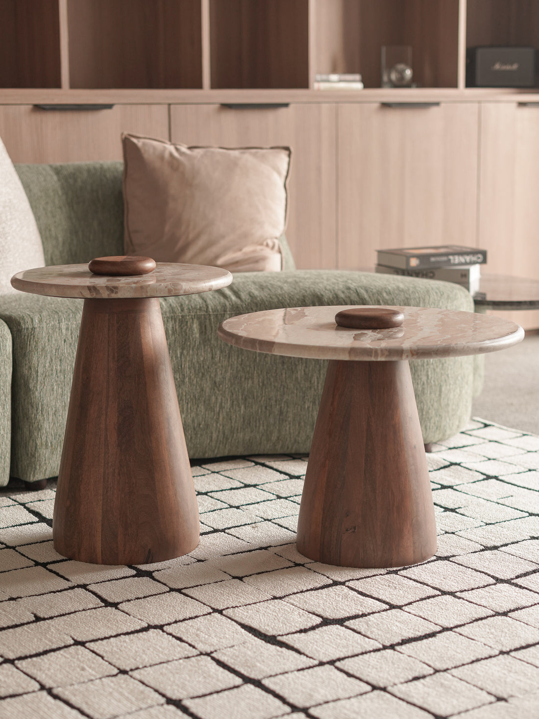 Shroom Tables- Set of 2