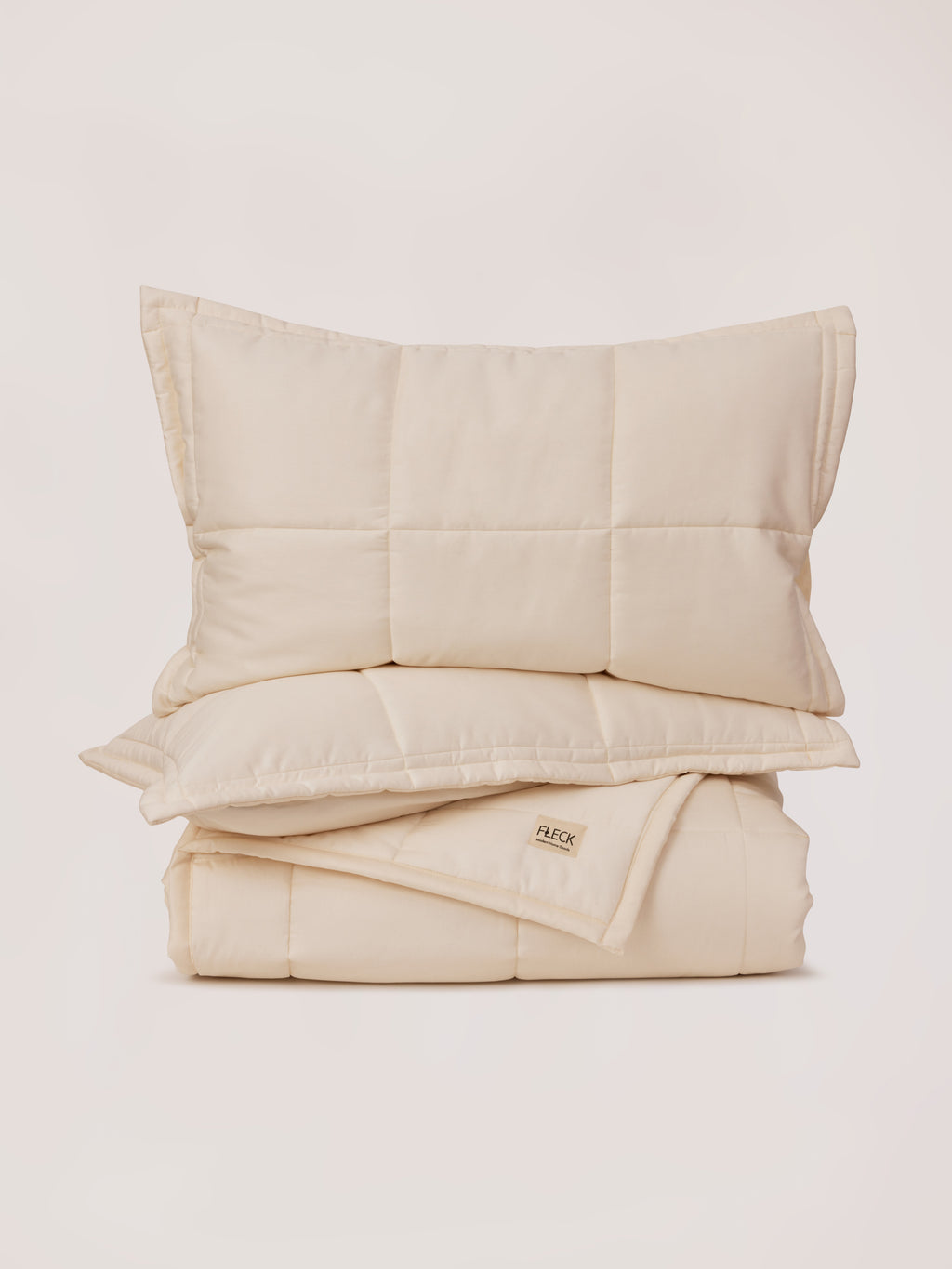Natural Sateen Box Comforter Set