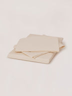 Natural Sateen Flat Sheet Set
