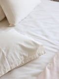 Natural Sateen Pillow Cover Edge